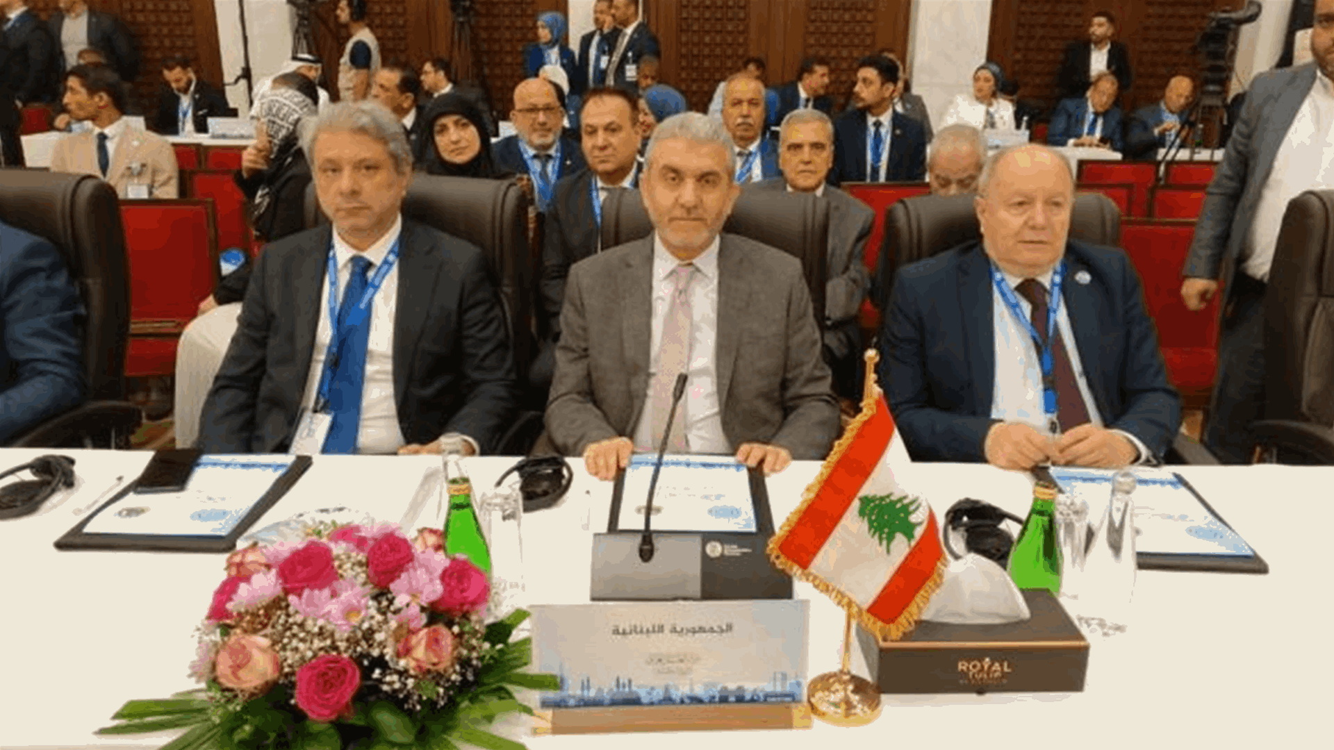 انتخاب مصطفى بيرم رئيسا لفريق الحكومات في مؤتمر العمل العربي في بغداد