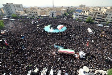 تشييع الرئيس ابراهيم رئيسي في طهران