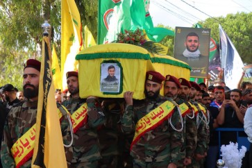 حزب الله يشيّع الشّهيد عبد الله فقيه في بلدة ربّ ثلاثين الحدوديّة