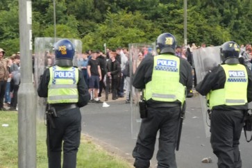 بريطانيا _ الشرطة تعتقل عشرات الاشخاص عقب تظاهرات مناهضة للهجرة في مختلف أنحاء البلاد - snapshot 1.62