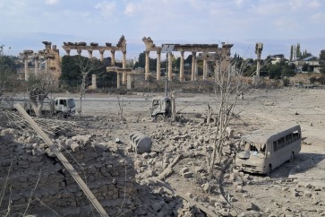 قلعة بعلبك - العدوان على لبنان