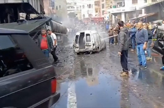  <a href="https://almanar.com.lb/13295284">اخماد حريق صهريج المحروقات في الهرمل وسط خسائر مادية كبيرة</a>