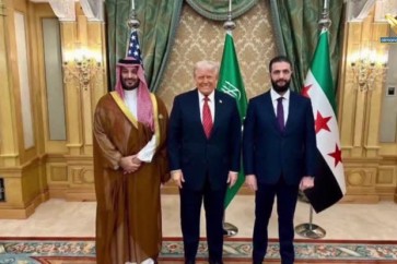ترامب الشرع وبن سلمان