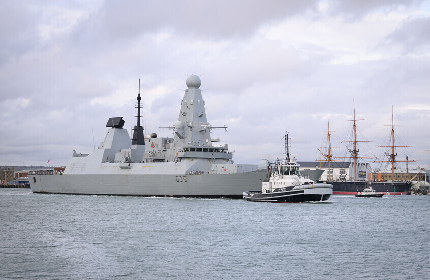 British Navy spent third time tracking underwater threats
