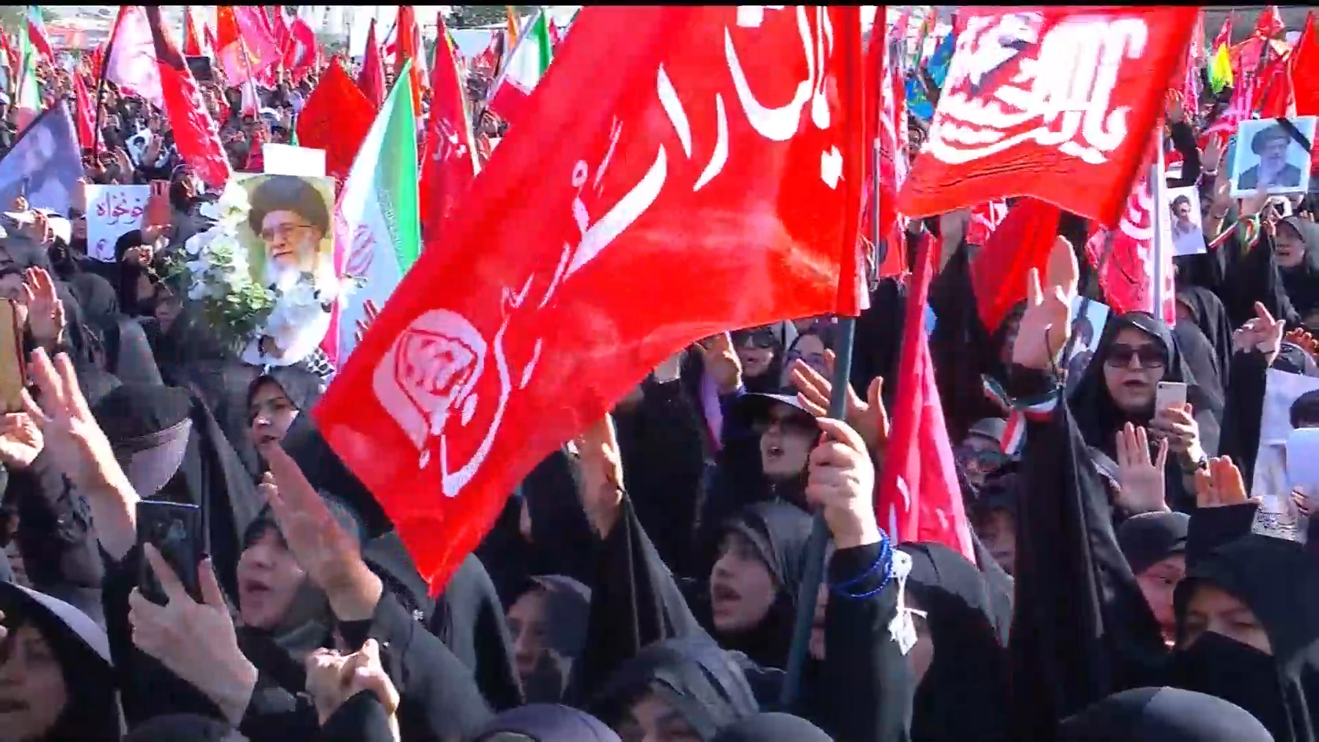 تشييع الامام الخامنئي في طهران